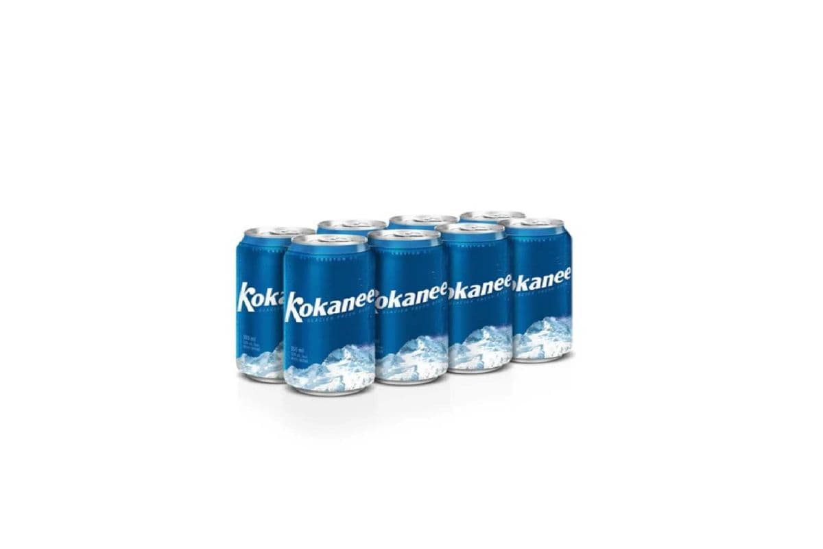 Kokanee Glacier Fresh Beer 8 CANS (8 x 355ml)