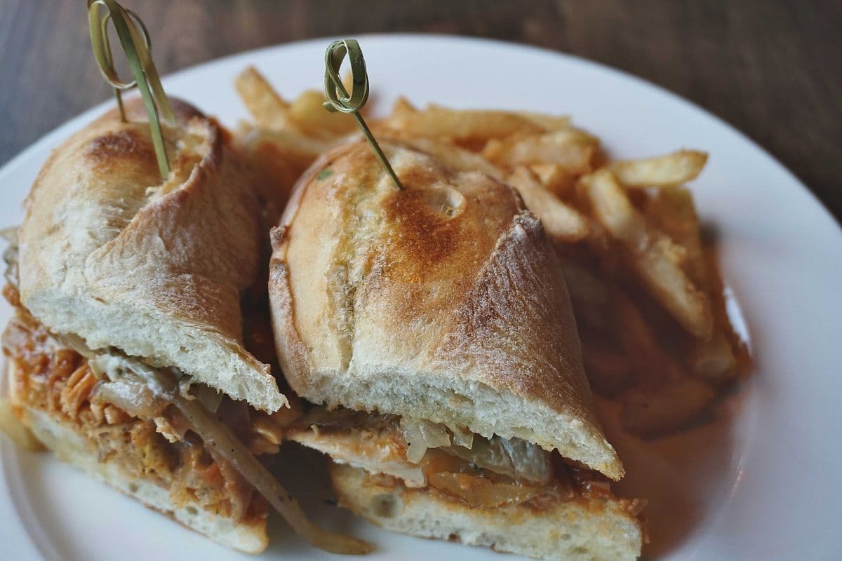Pulled BBQ Chicken Sandwich