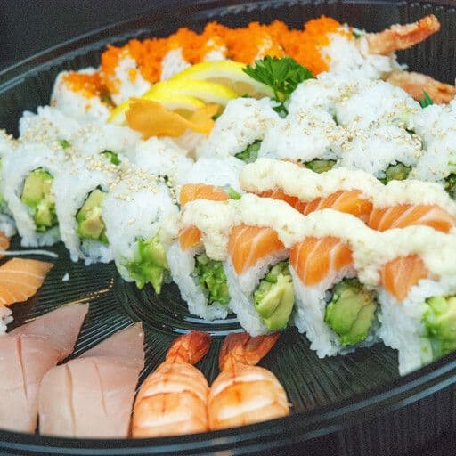 Assorted Sashimi Sushi Maki Combination