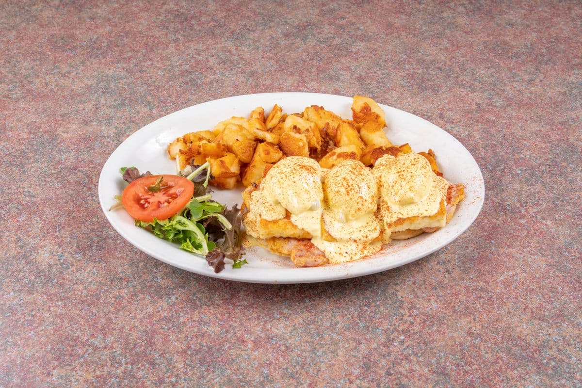 Three Eggs with Grilled Halloumi Cheese