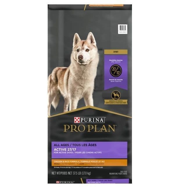 Purina Pro Plan Dog Sport Active All Life Stages Chicken & Rice Formula