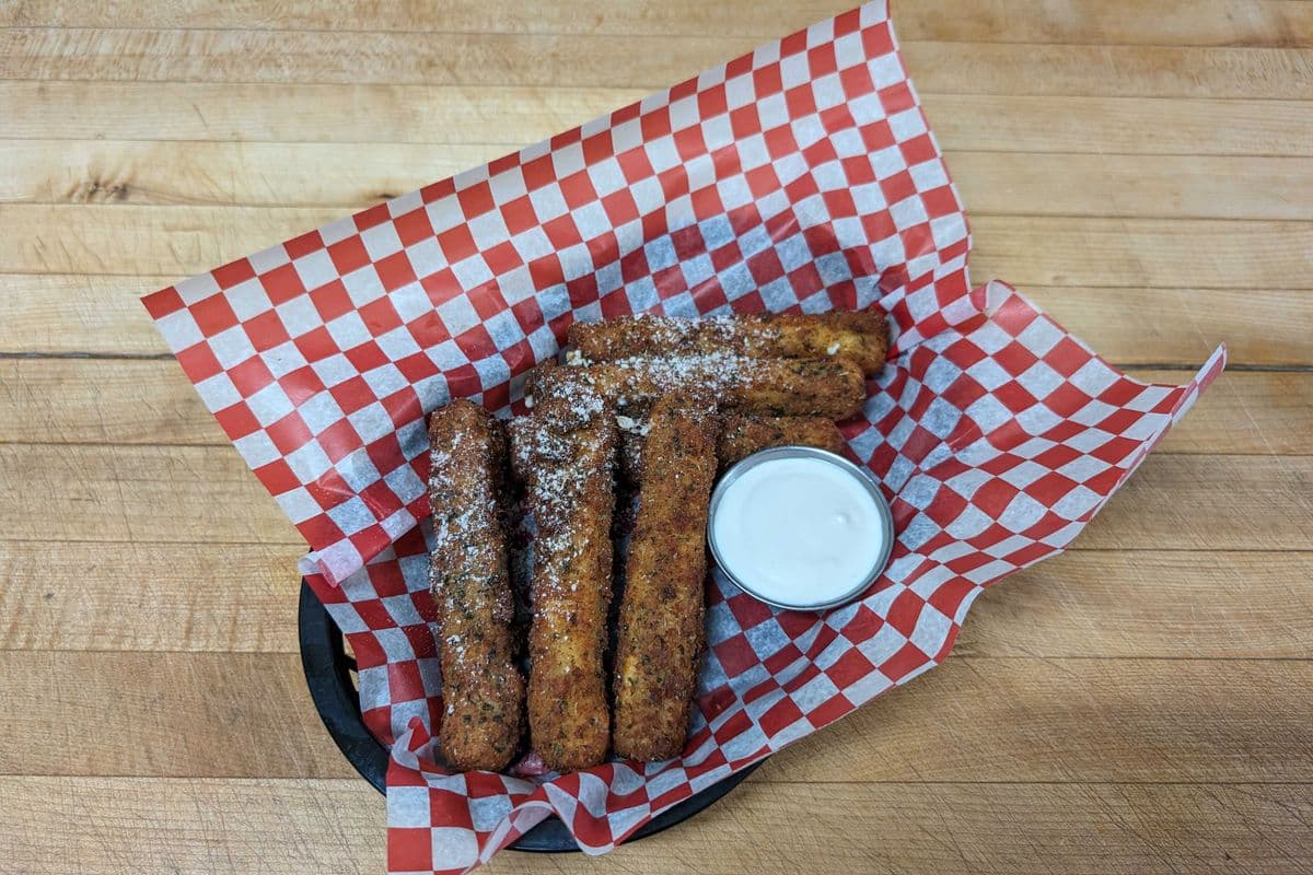 Breaded Mozza Sticks