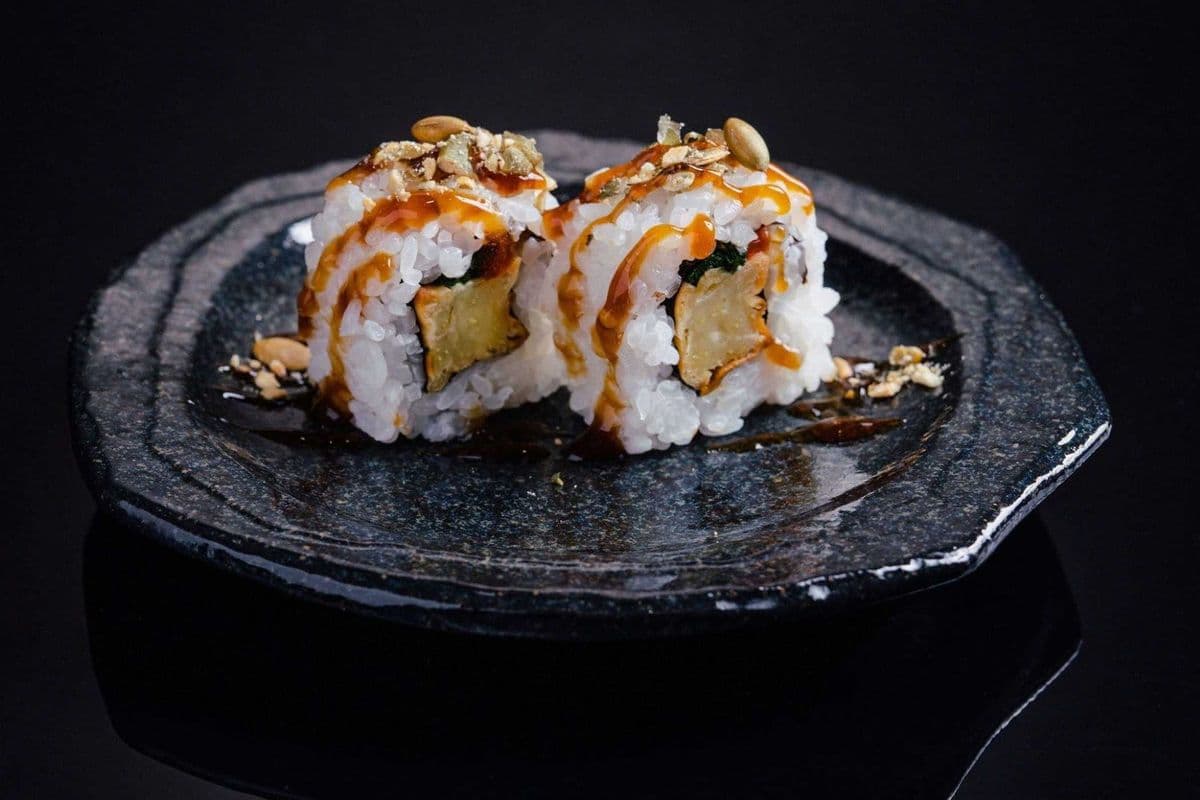 Slow Roasted Sweet Potato Roll (8 pcs) (Vegan, gluten free, nut-free, made with organic ingredients)