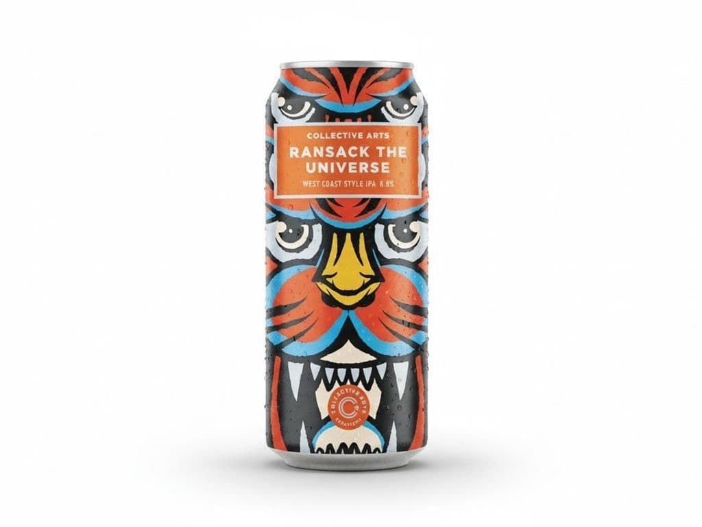 Collective Arts Brewing - Ransack the Universe. West Coast Style IPA, Individual 473ml beer can (6.8 ABV)