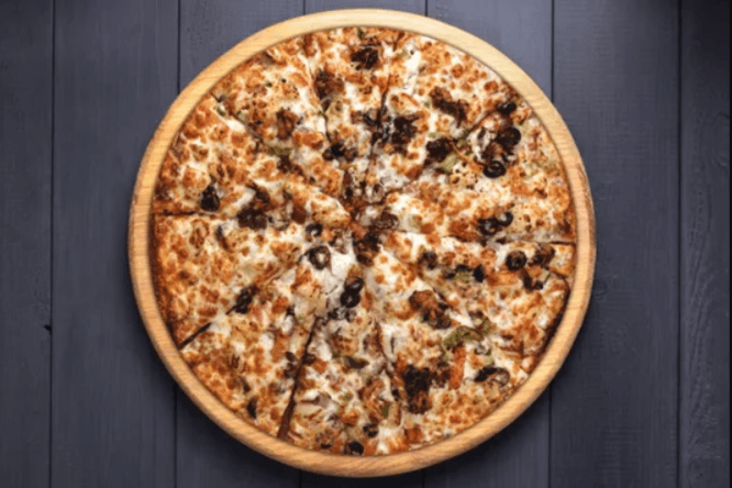 19. Single Medium Everything Special Pizza