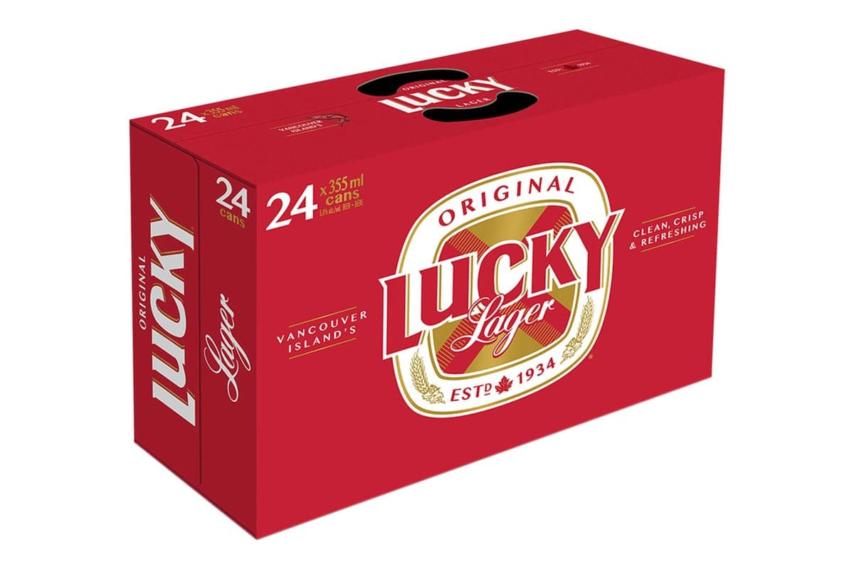 Lucky Lager (24 cans) (24 x 355 ml)