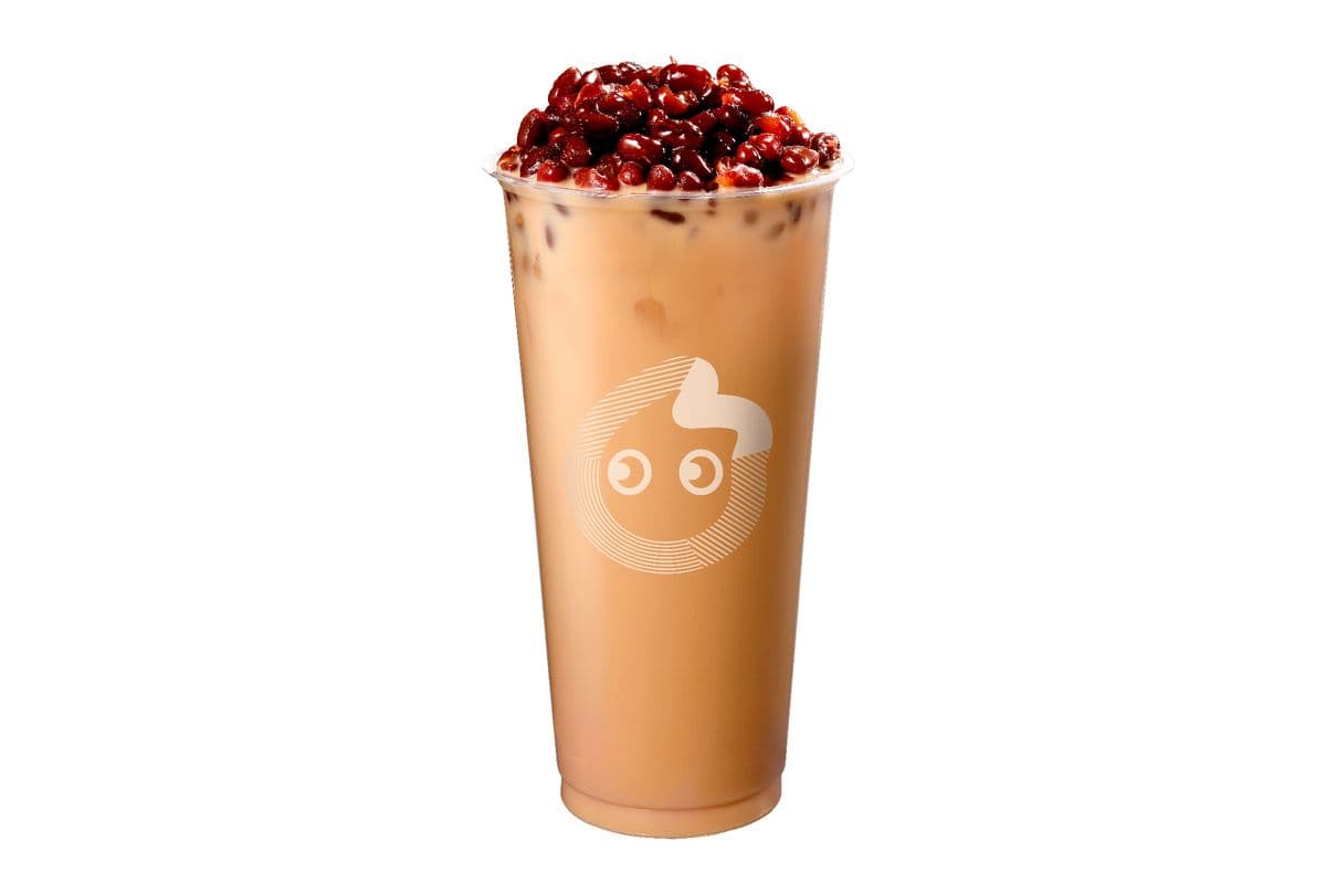 Red Bean Milk Tea