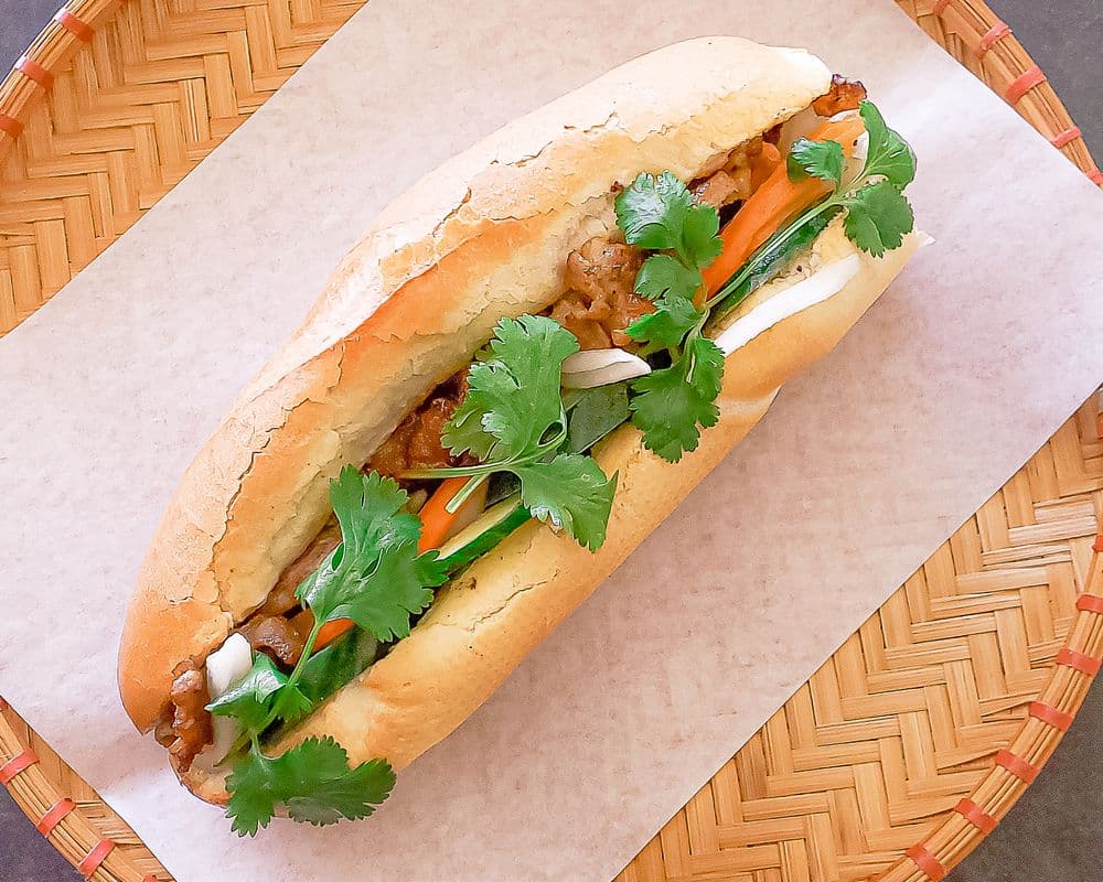 V2. Lemongrass Pork Bánh Mì (Thịt Nướng Sả)