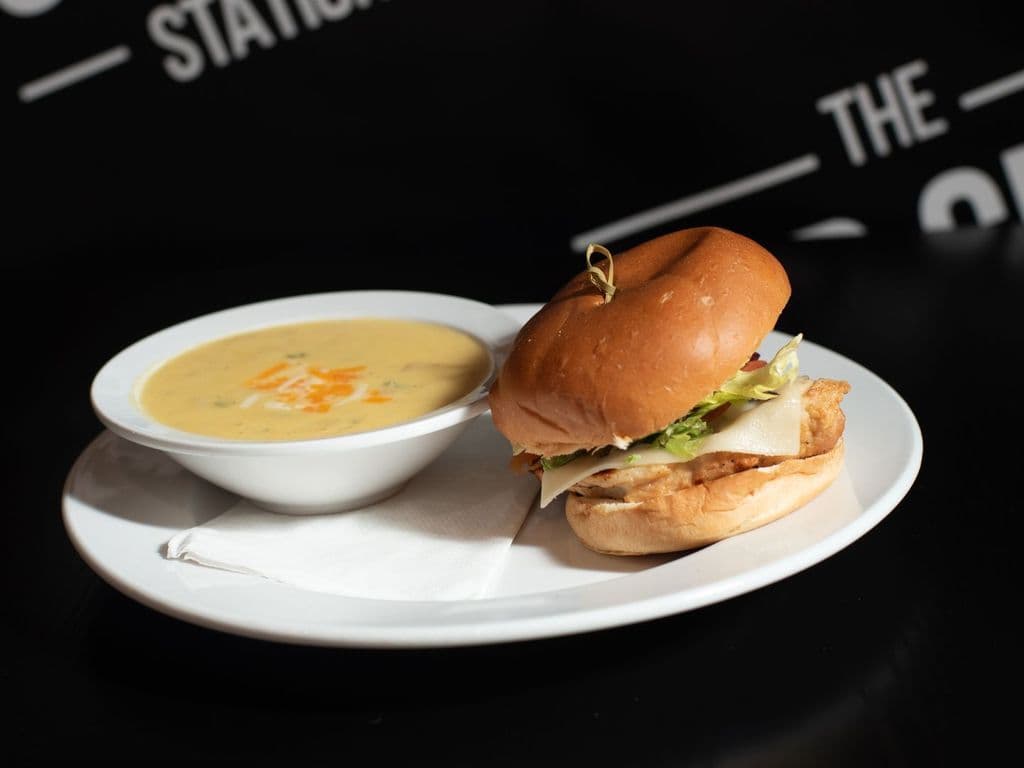 Cajun Chicken Burger