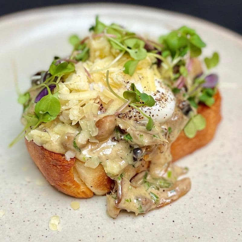 Mushrooms on Toast