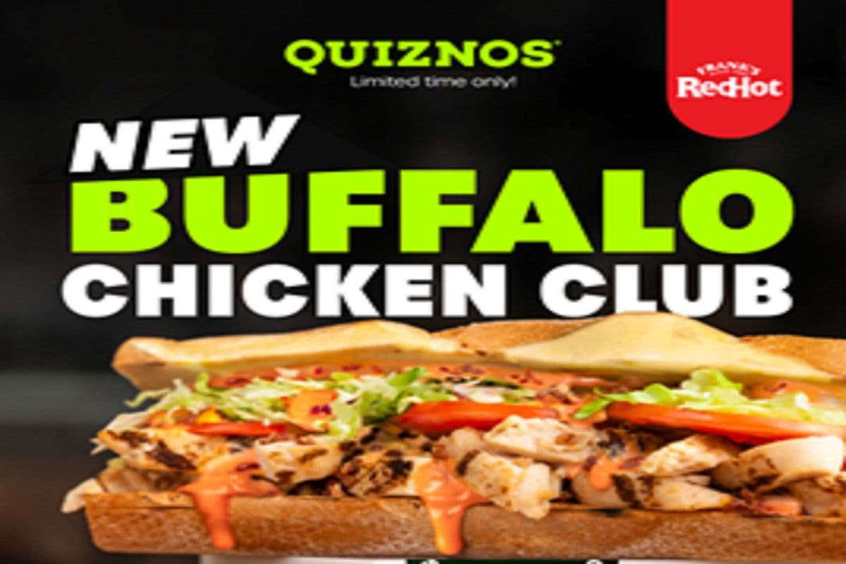 12" New BUFFALO Chicken Club