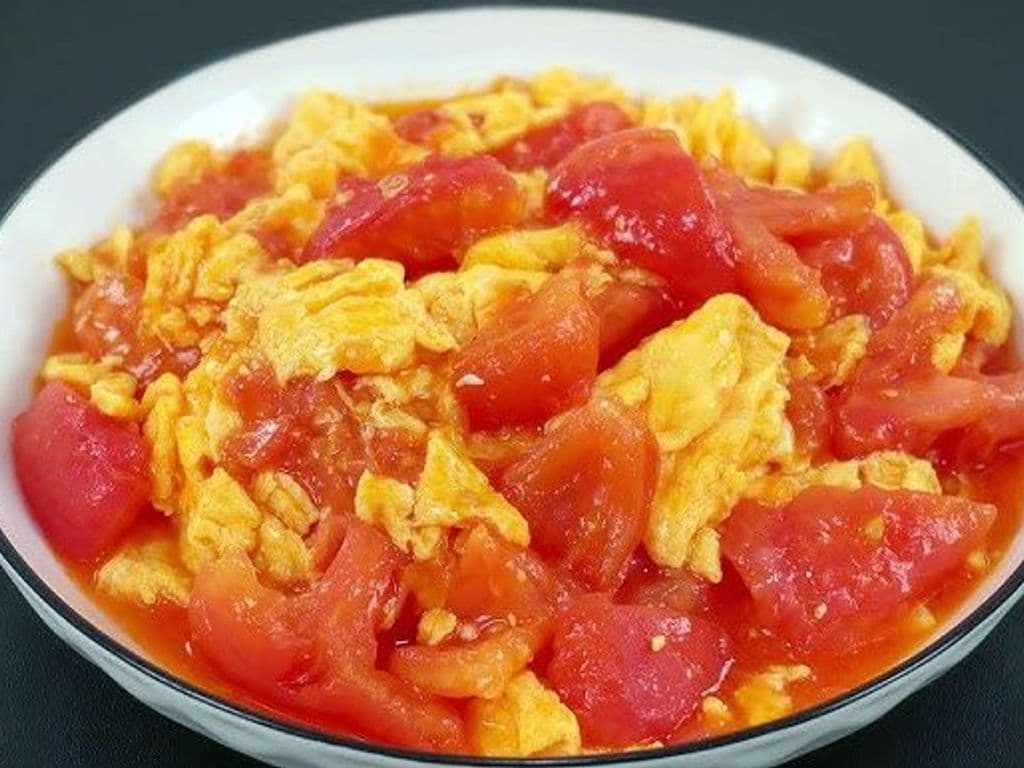 Egg And Tomato Stir 番茄炒鸡蛋