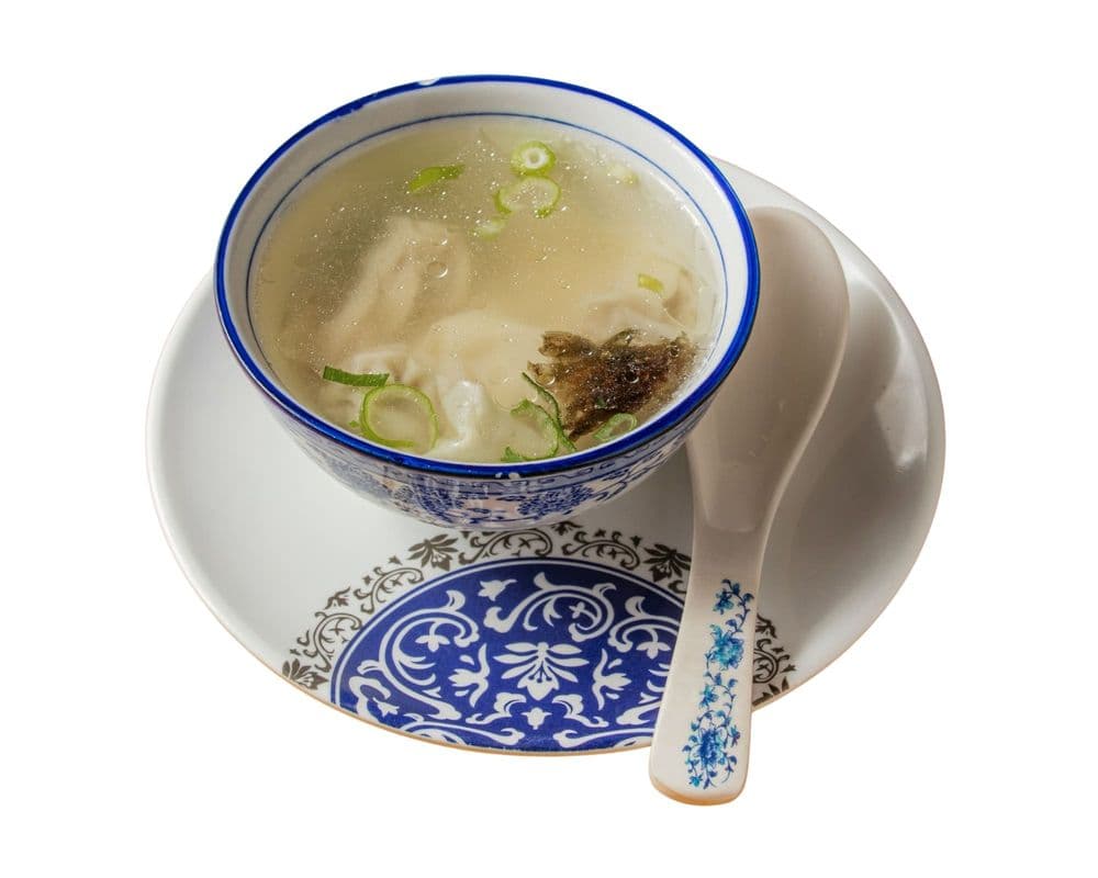 02.Pork Wonton Soup / Soupe wonton au porc/