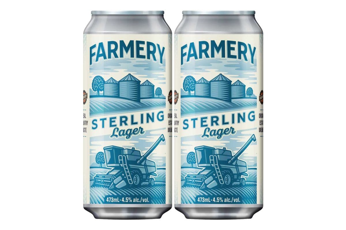 PAIR - Sterling Lager 2 x 473ml (4.5% ABV) (2 x 473 ml)