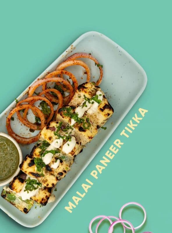 Malai Paneer Tikka / Malai Paneer Tikka