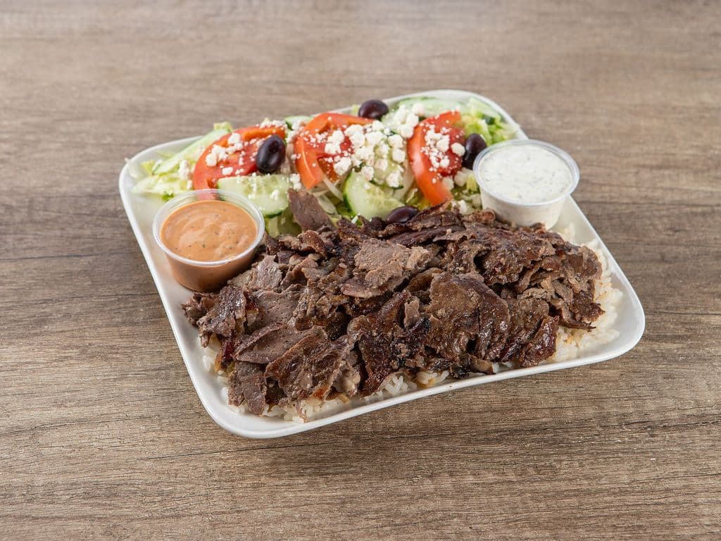 Beef Döner/Shawarma Plate