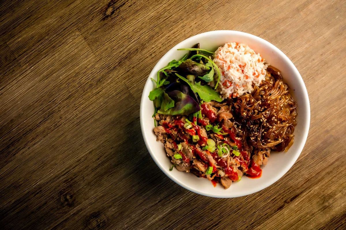 Poke Bul-Go-Gi on Rice