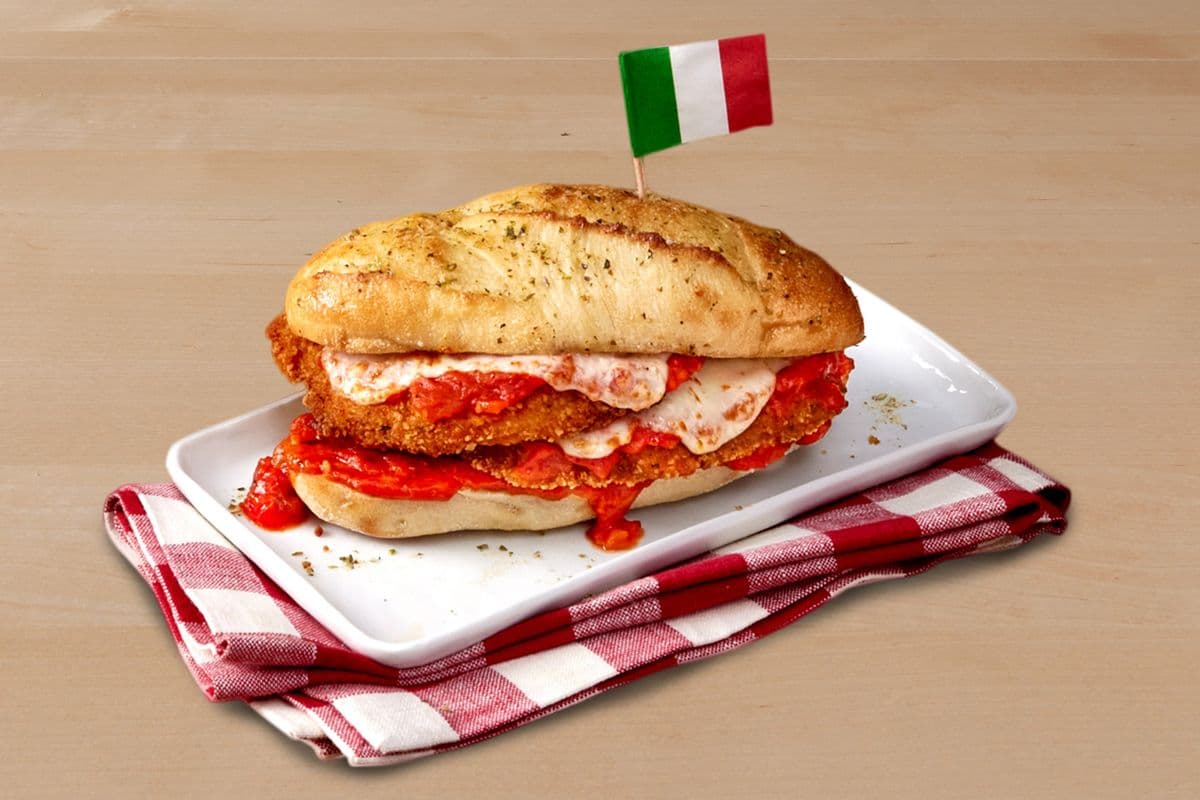 Chicken Parm Hero Sandwich