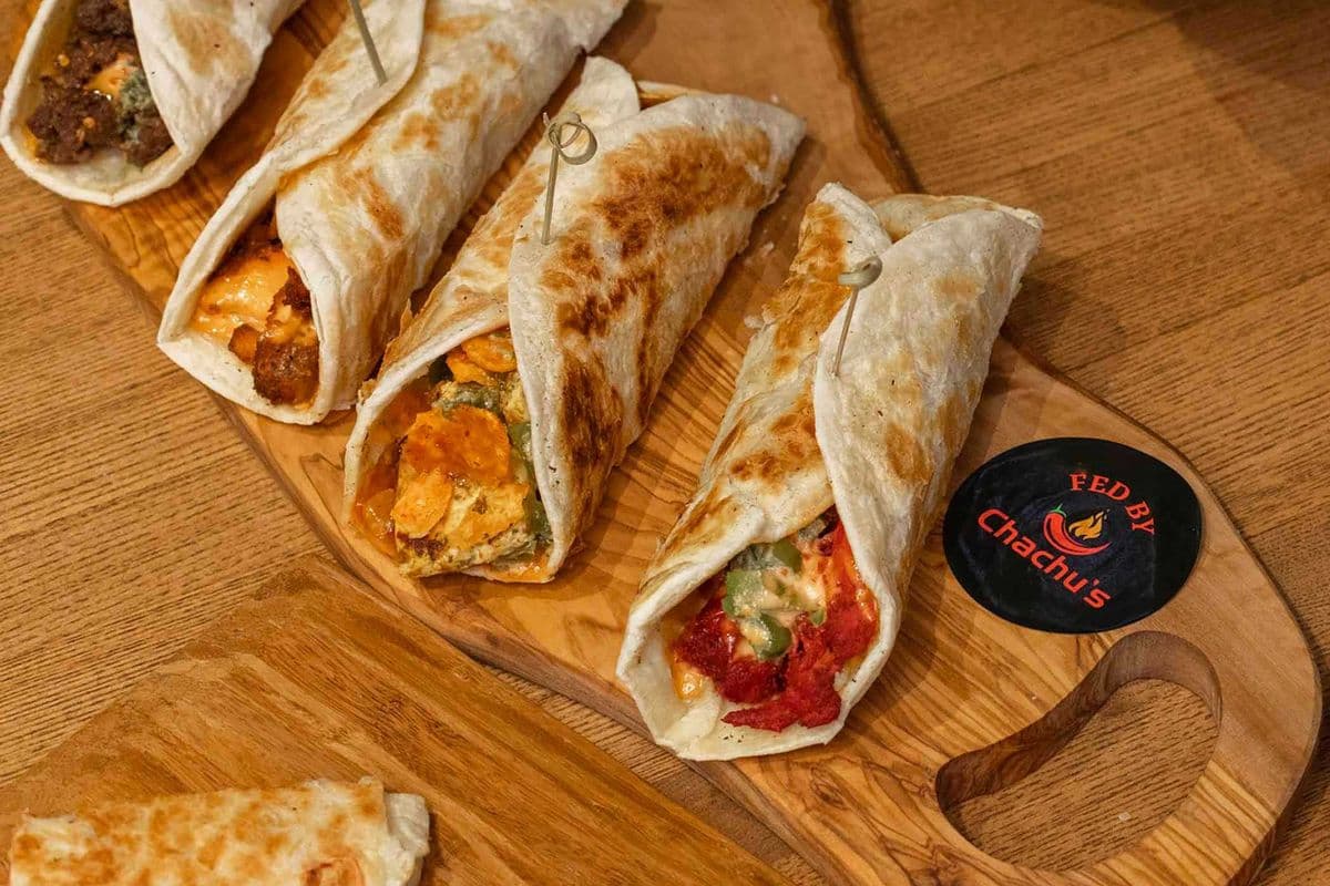 Tandoori Chicken Paratha Roll