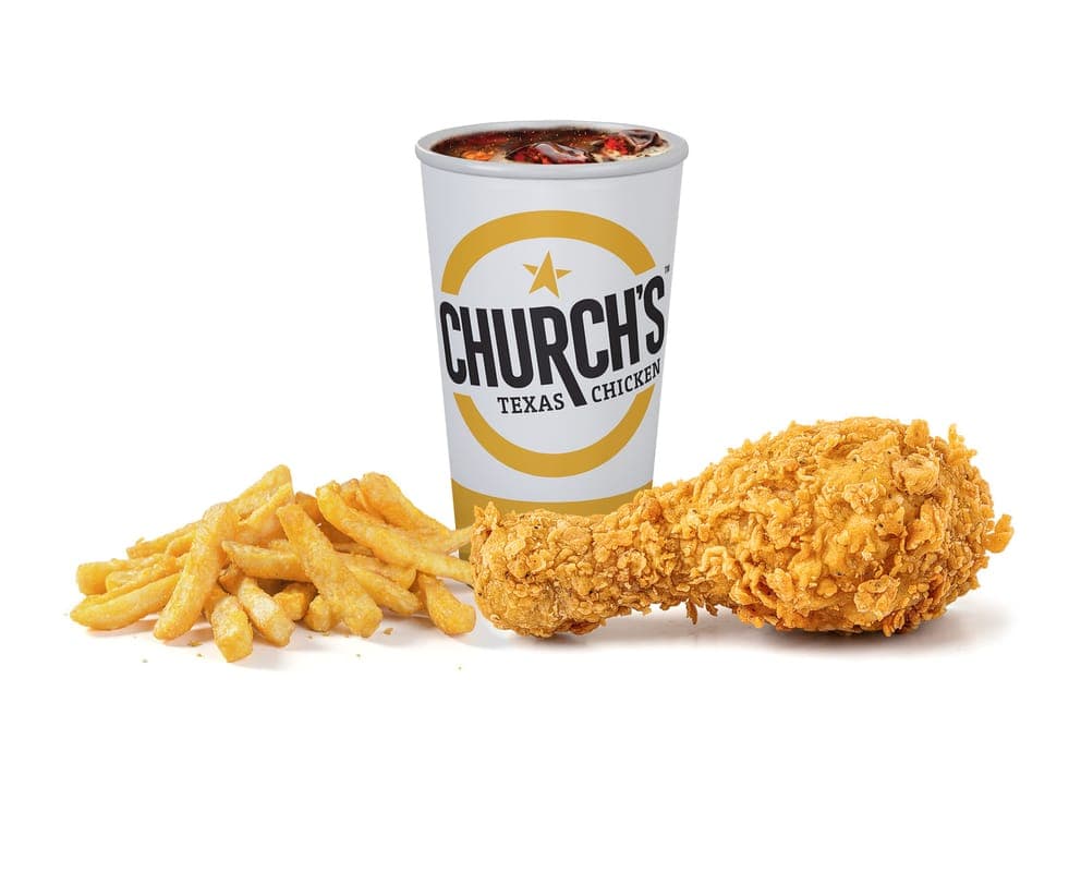 1-Piece Chicken, 1 Regular Side & 1 Regular Drink