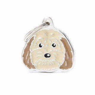 MyFamily Cockapoo Engraved Tag