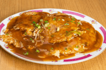 60. Shrimp Egg Foo Yong