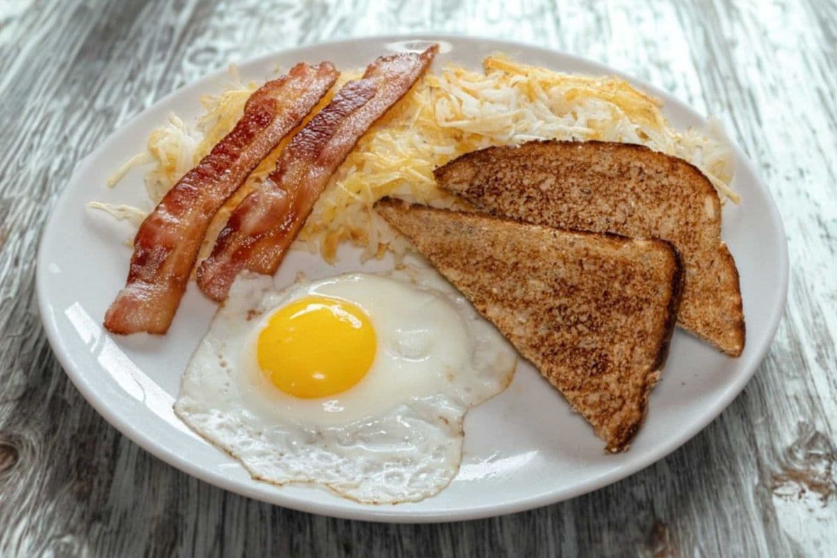 Seniors Eggs Breakfast