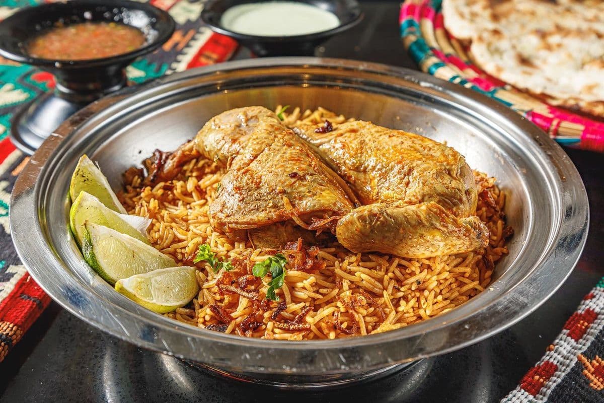 Chicken Kabsah - half