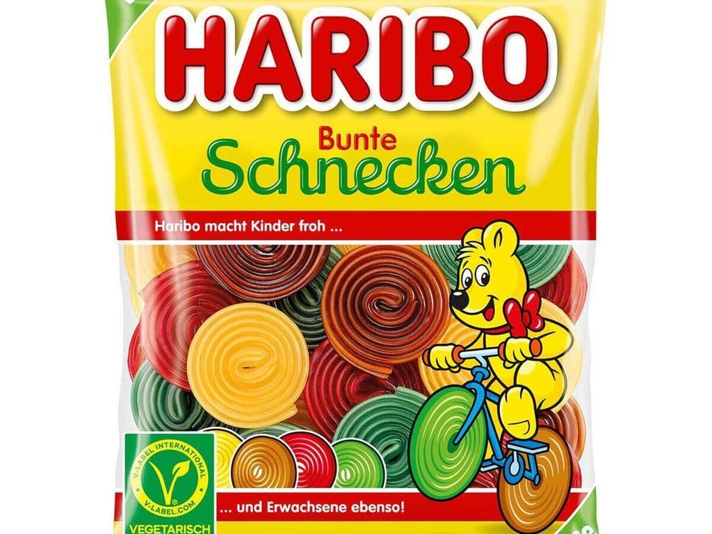 Haribo EU - Bunte Schnecken