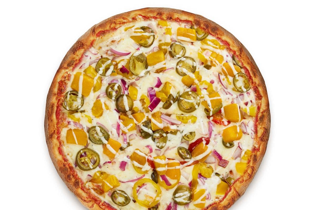 Chilli Mango Veggie Pizza
