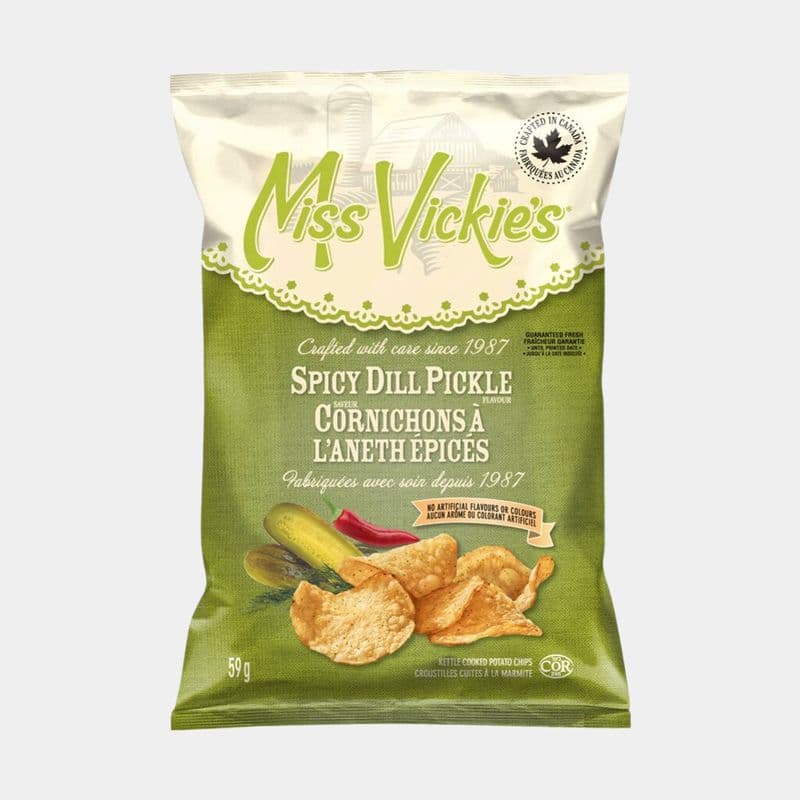 Miss Vickie's Spicy Dill Pickle Kettle Cooked Potato Chips