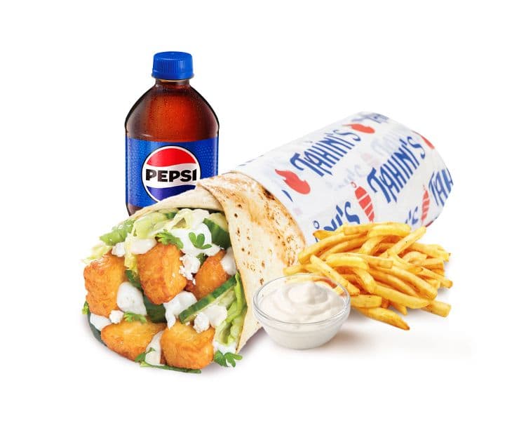 010: Greek Halloumi Shawarma Meal