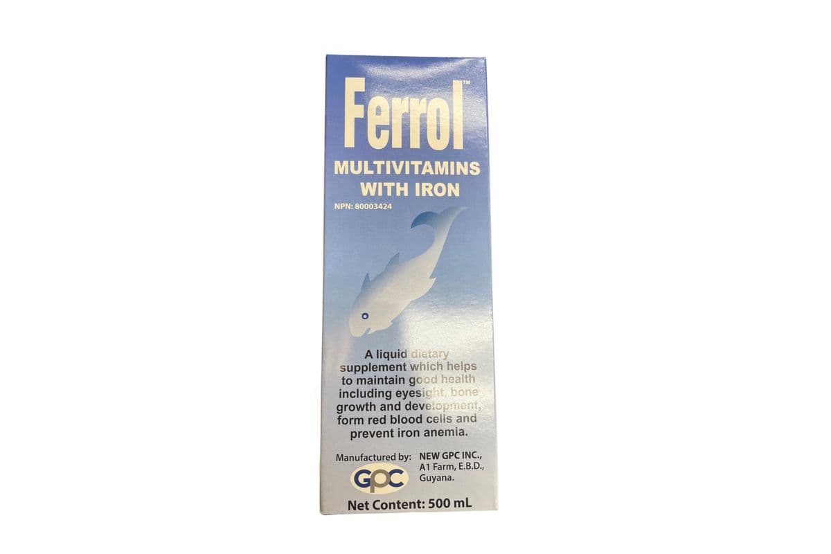 Ferrol Tonic with Iron Compound Dietary Supplement (500 ml)