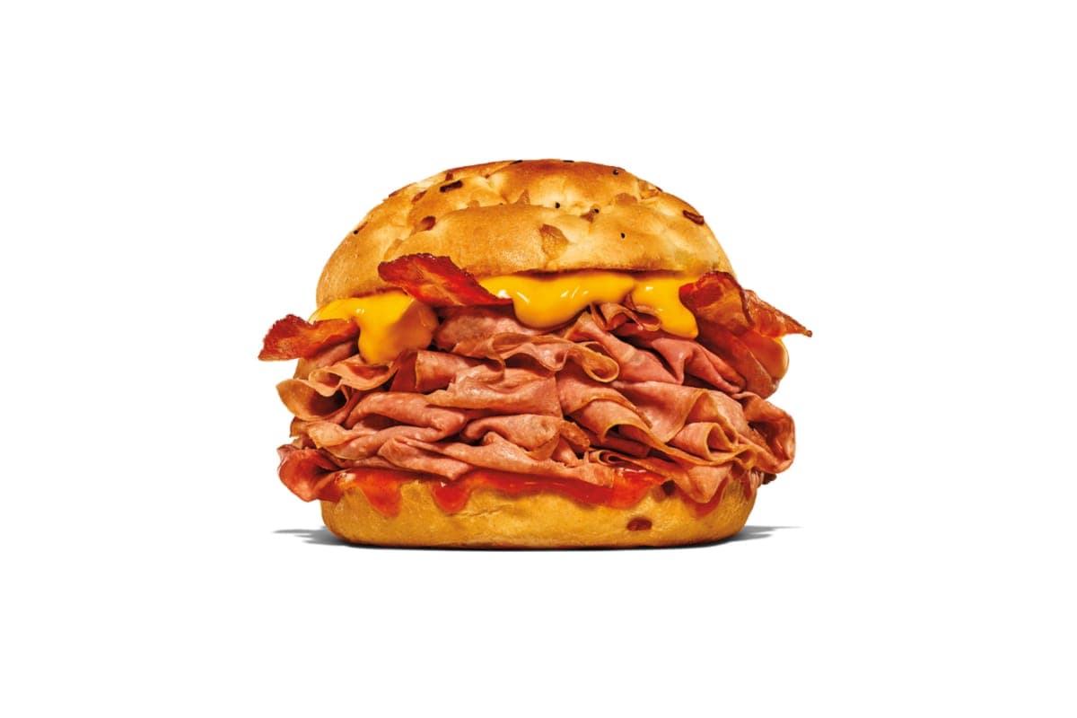 Bacon Beef 'n Cheddar Sandwich