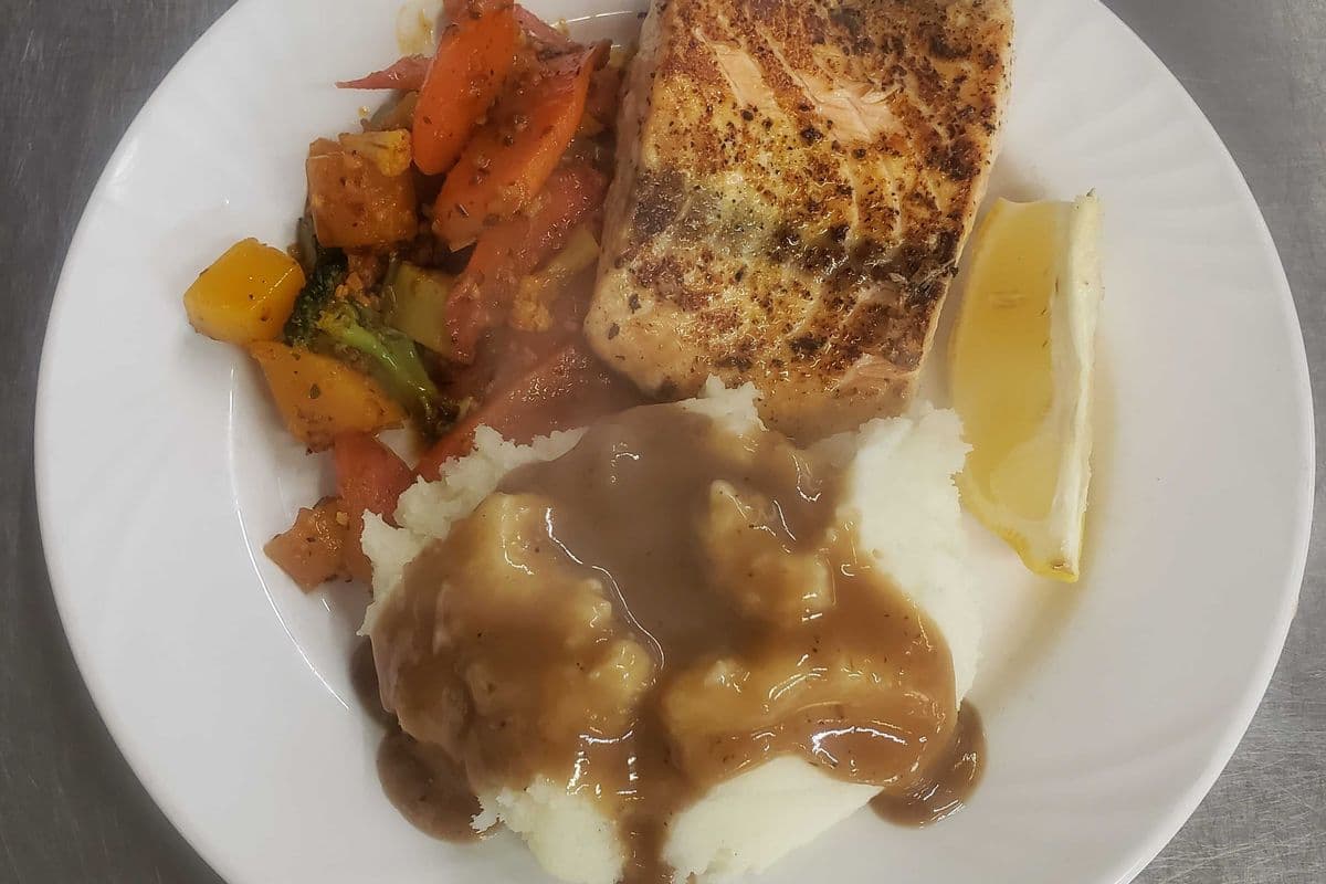 Baked Salmon Loin