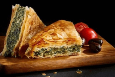 Entrée - spanakopita / Appetizer - Spanakopita