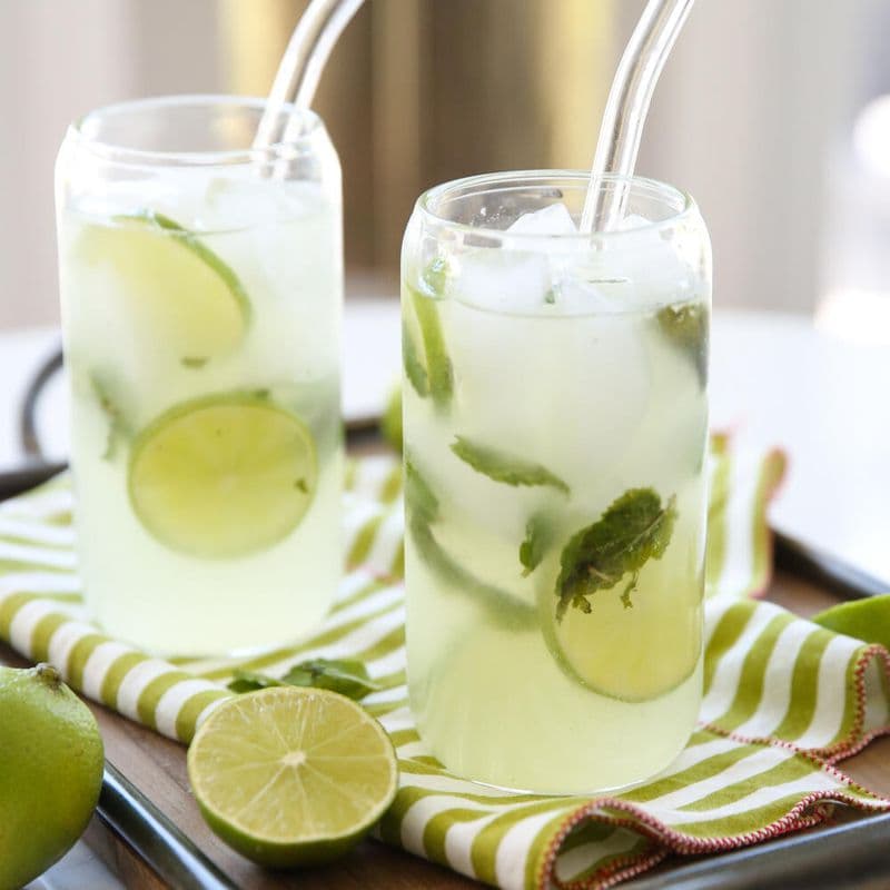 Salty Fresh Lime Spritzer (neebu pani)