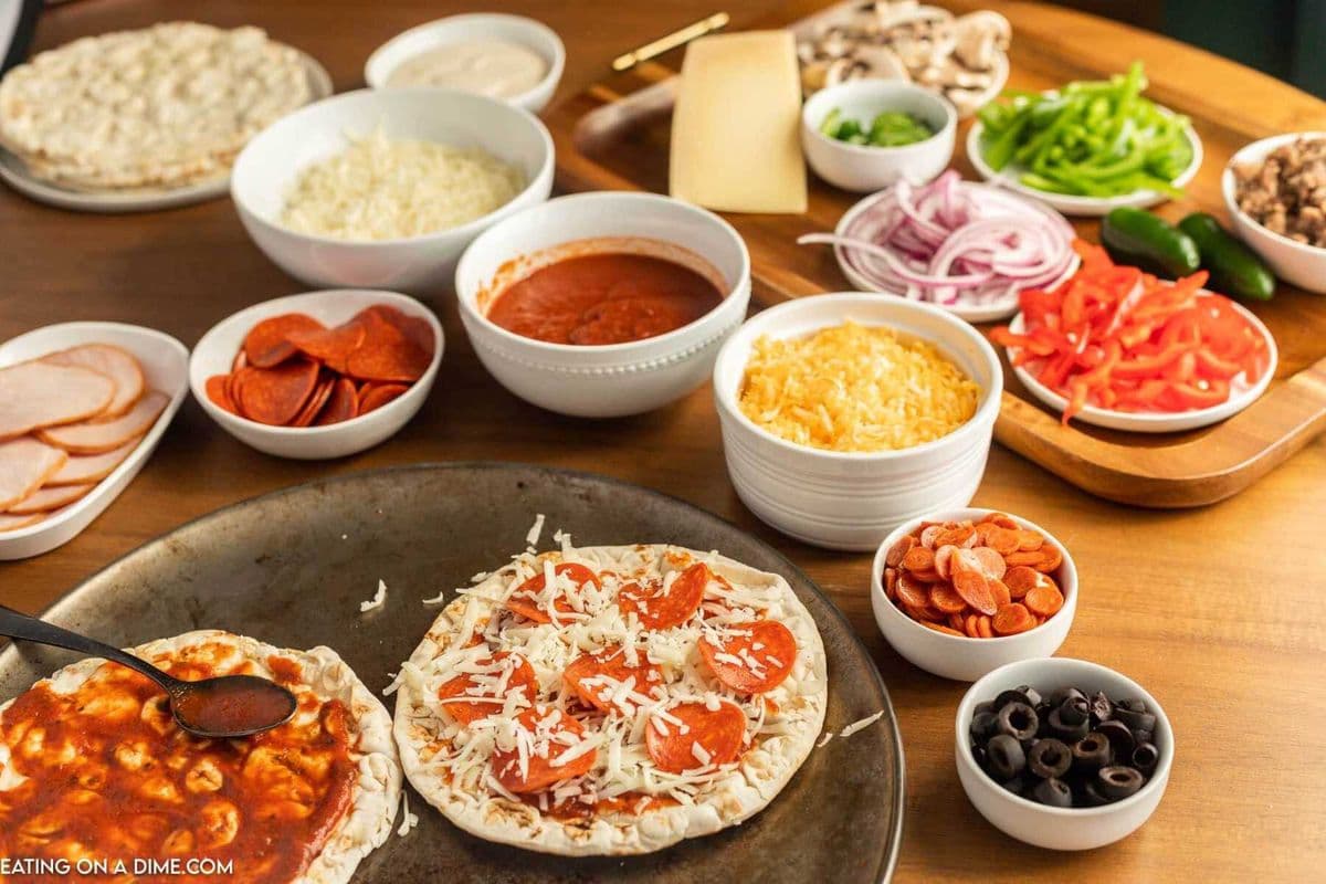 MAKE YOUR OWN PIZZA