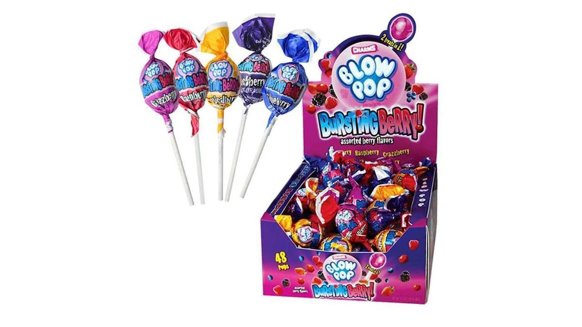 Charms Blow Pop Bursting Berry - USA