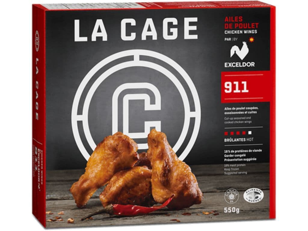 Ailes de poulet congelées - 911/Frozen Chicken Wings - 911