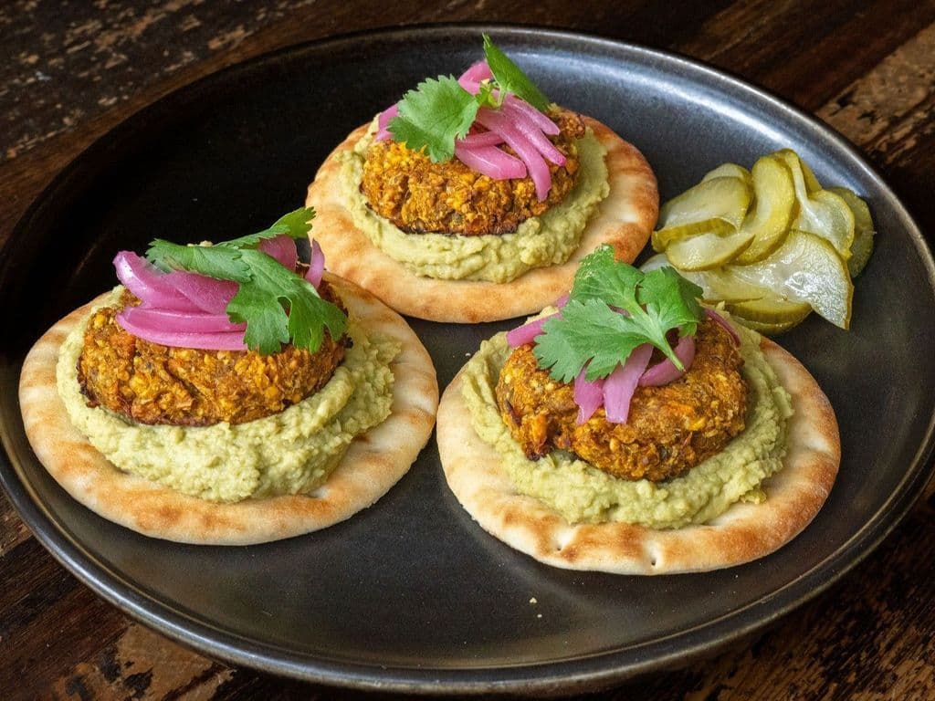 Hummus with Falafel-OO