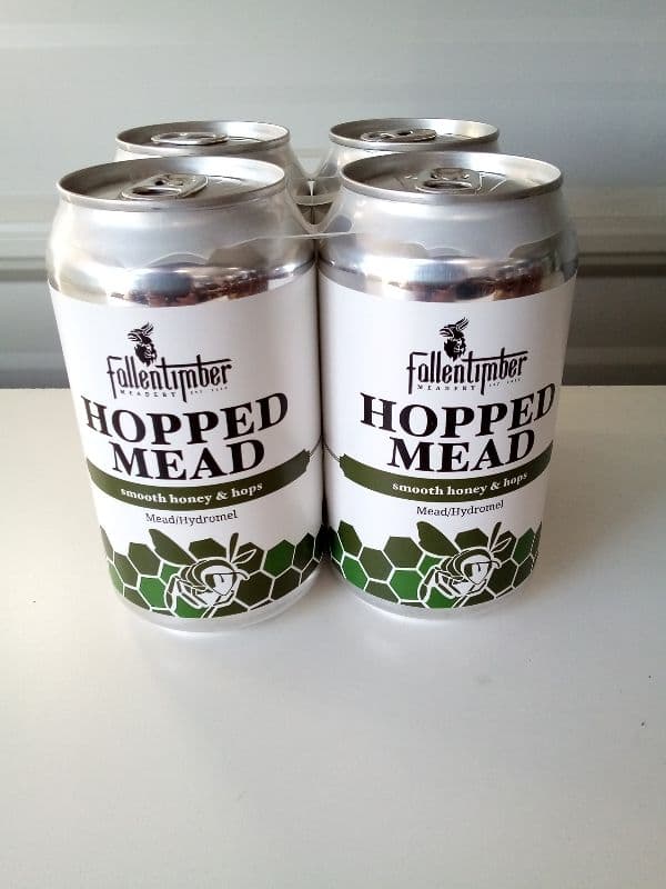 Fallentimber Hopped Mead (4 Pack Cans)