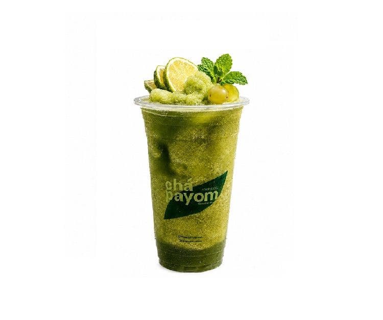 Frozen Grape Green tea Mojito (Large)
