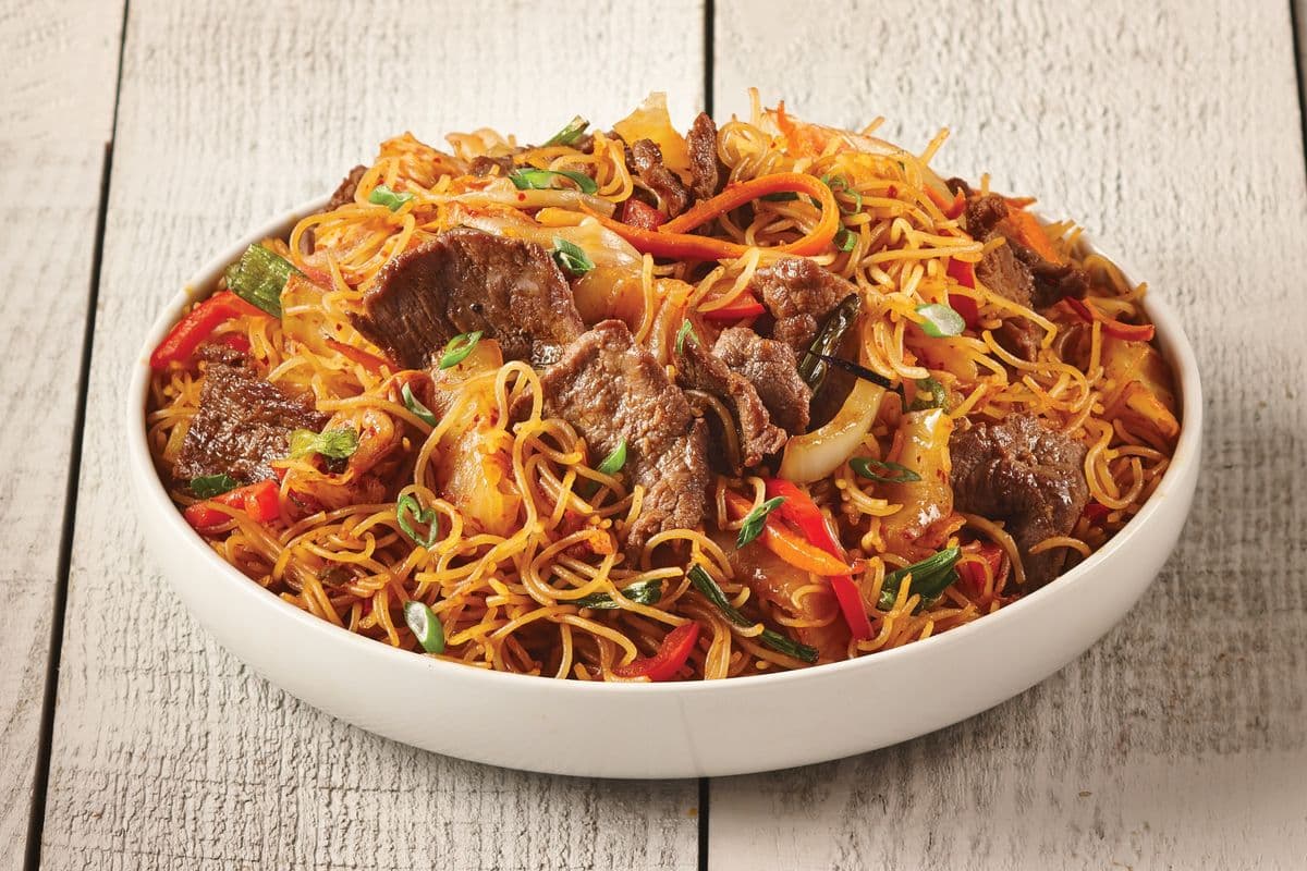 7b. KimChi Noodles (Beef)