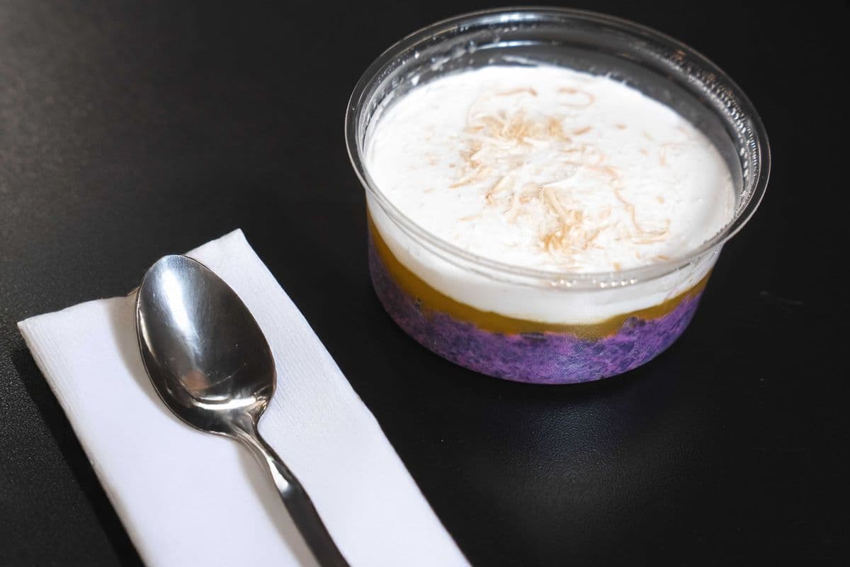 Taro Mango Sticky Rice
