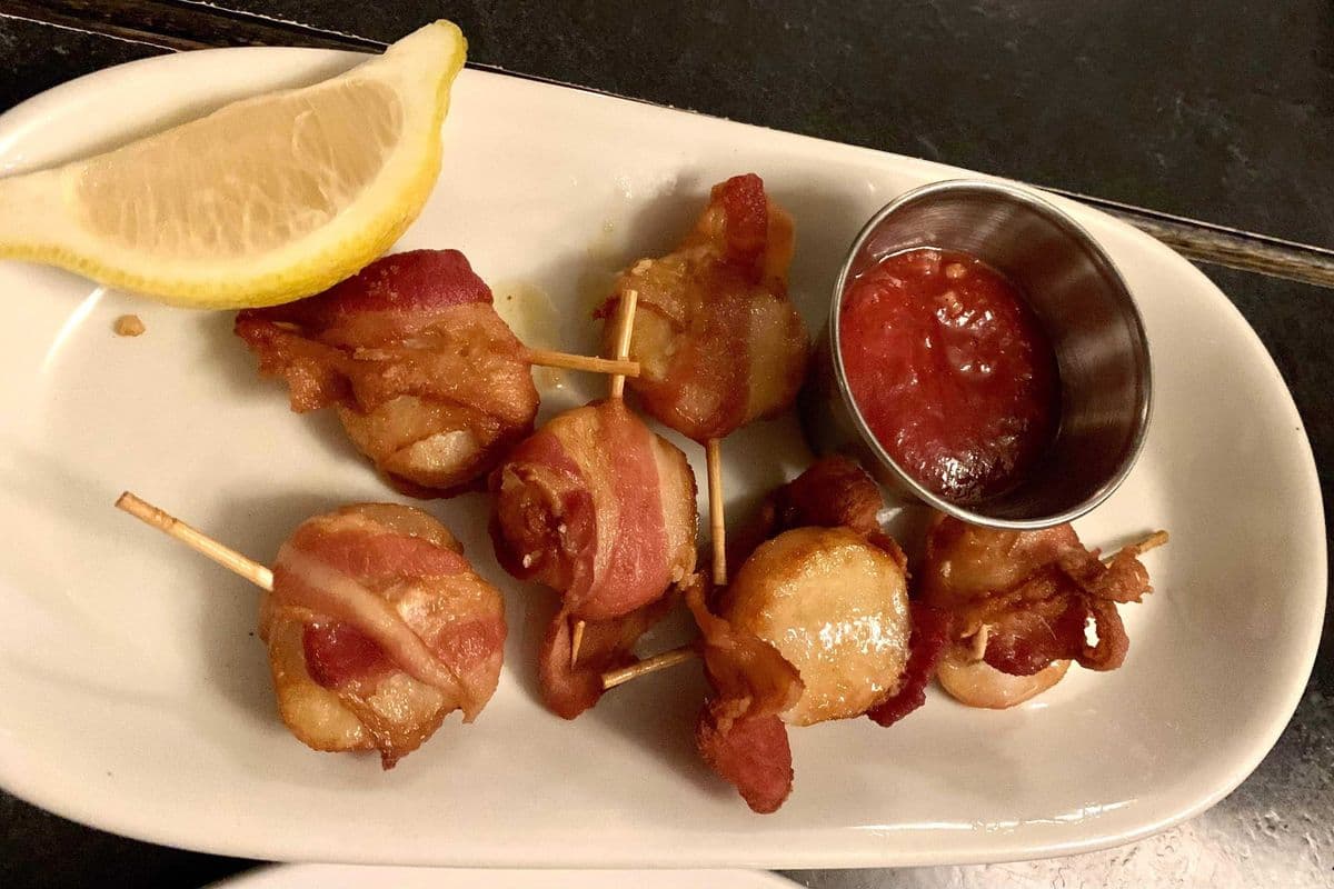 Scallops Wrapped in Bacon (6 pcs)