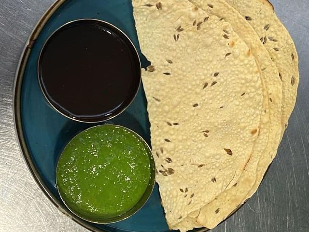 Roasted Papadum
