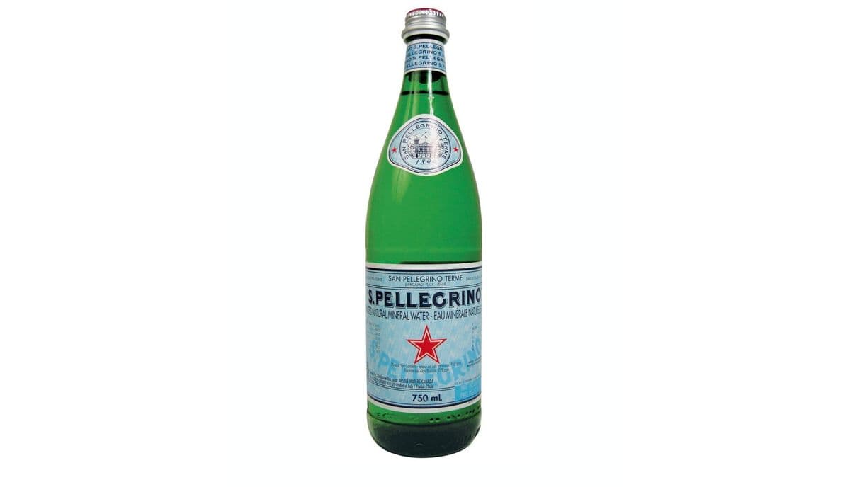San Pellegrino Sparkling Mineral Water Bottle (750 ml)