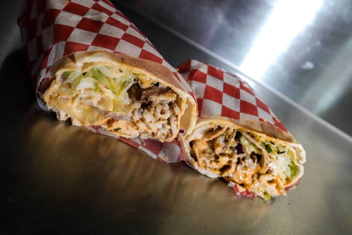Monday: Chicken Shawarma Sandwich