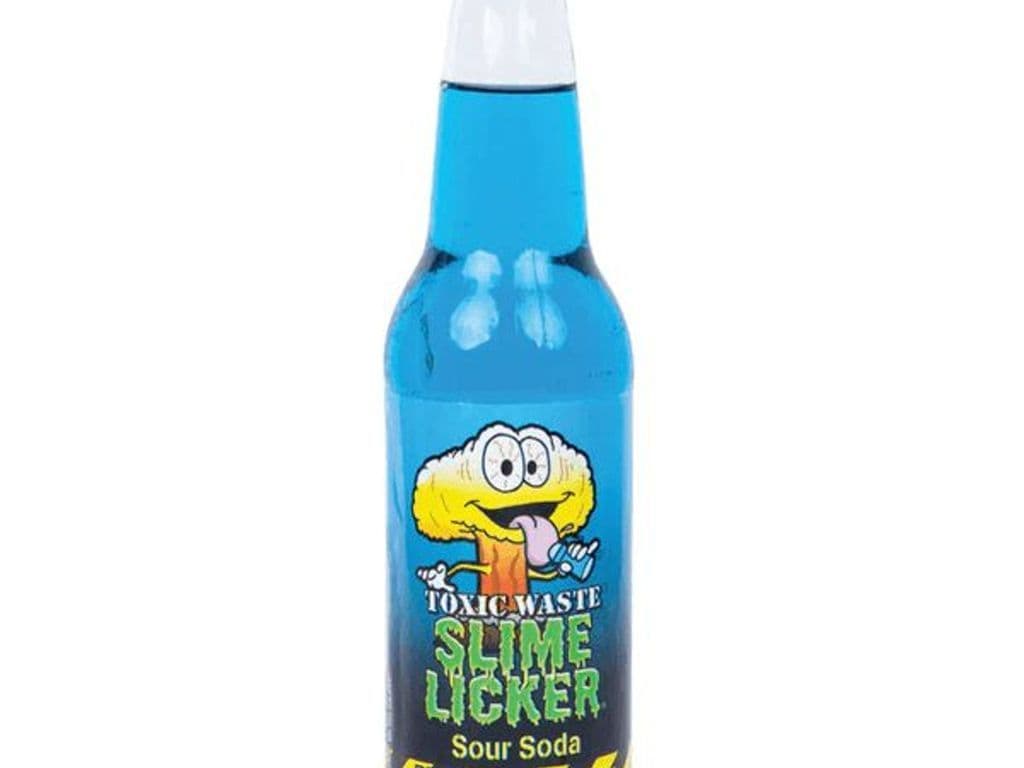 Toxic Waste Slime Licker Soda Drink - Blue Razz